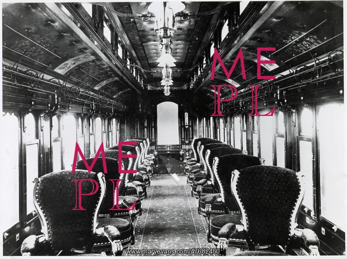 : Interior, Pullman Midland Drawing Room Car : Interior, Pullman Midland Drawing Room Car
