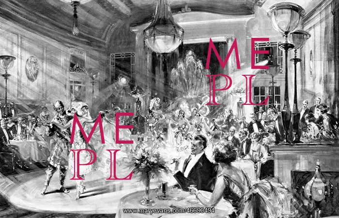 : The interior of the Queen's Hall Roof cabaret : The interior of the Queen's Hall Roof cabaret