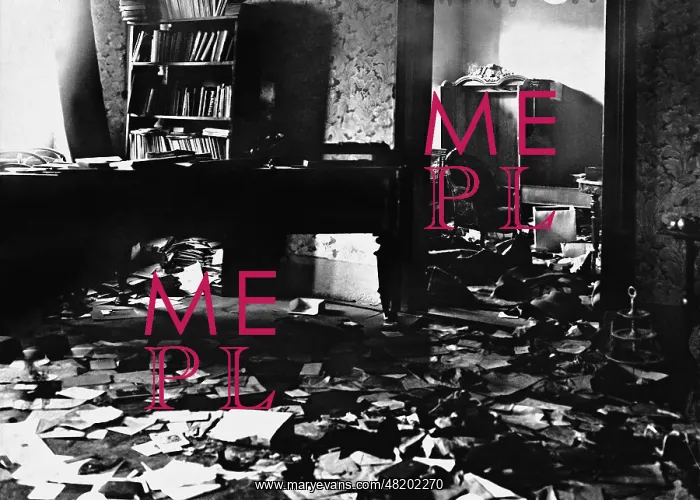 : Interior of a ransacked apartment of Rabbi Dr. Kelemann foll : Interior of a ransacked apartment of Rabbi Dr. Kelemann foll