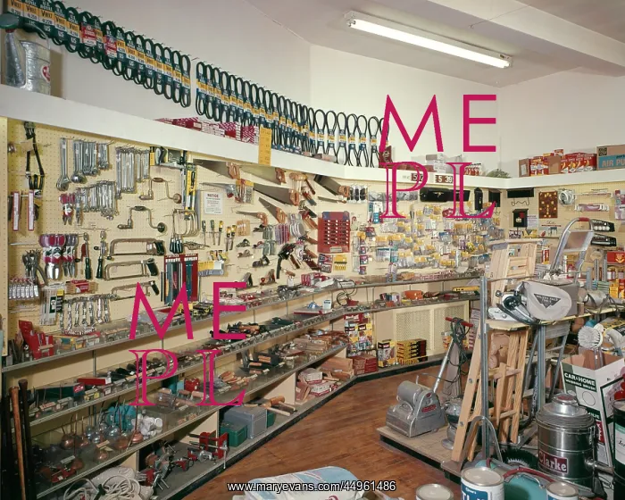 : Interior of Retail Hardware Store Stocked from : Interior of Retail Hardware Store Stocked from