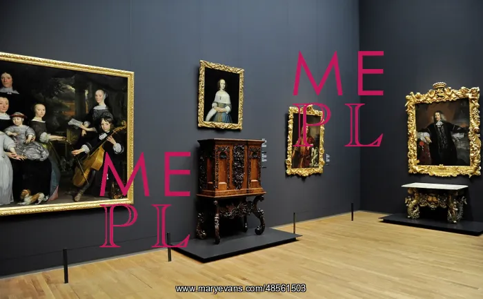  : Interior of Rijksmuseum. Amsterdam