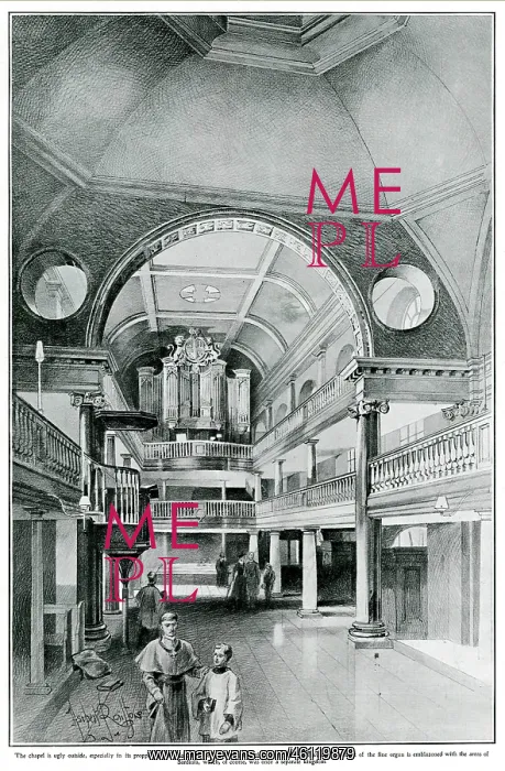 : Interior of the Sardinian Chapel, 1906 : Interior of the Sardinian Chapel, 1906