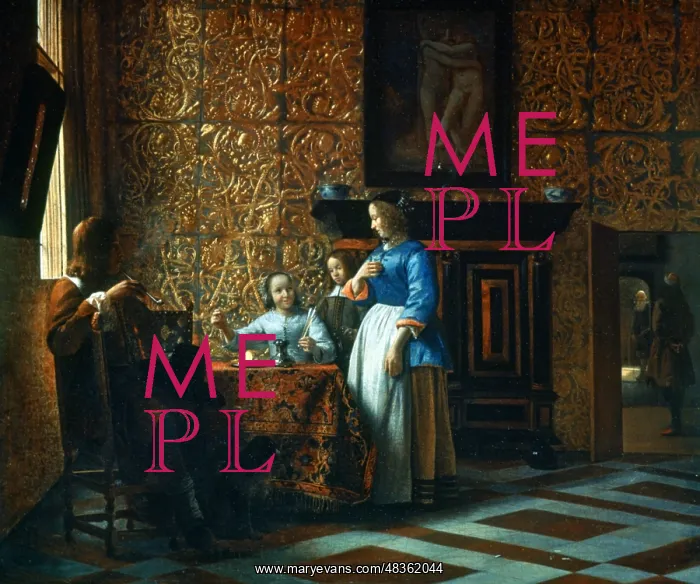 : Interior Scene Artist: Pieter de Hooch : Interior Scene Artist: Pieter de Hooch