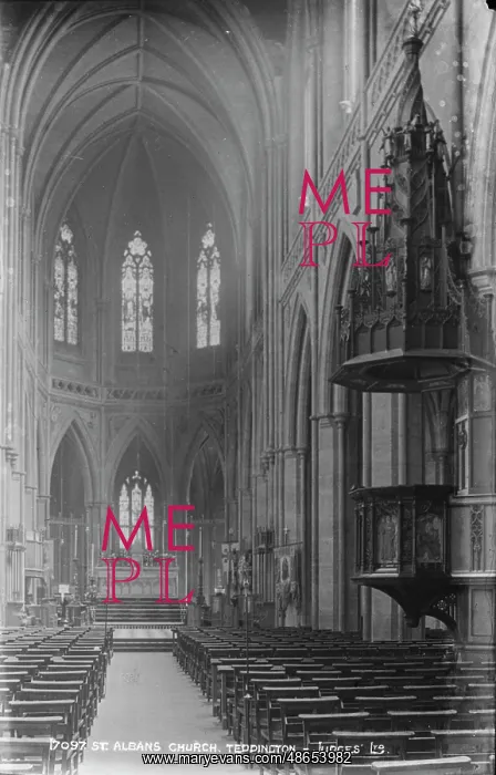 : Interior of St. Albans Church : Interior of St. Albans Church