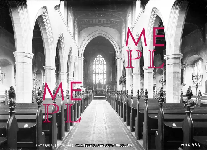 : Interior, St. Columb's Cathedral. Londonderry : Interior, St. Columb's Cathedral. Londonderry