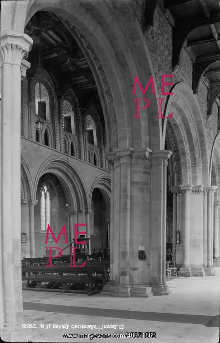 : Interior of St David's Cathedral : Interior of St David's Cathedral