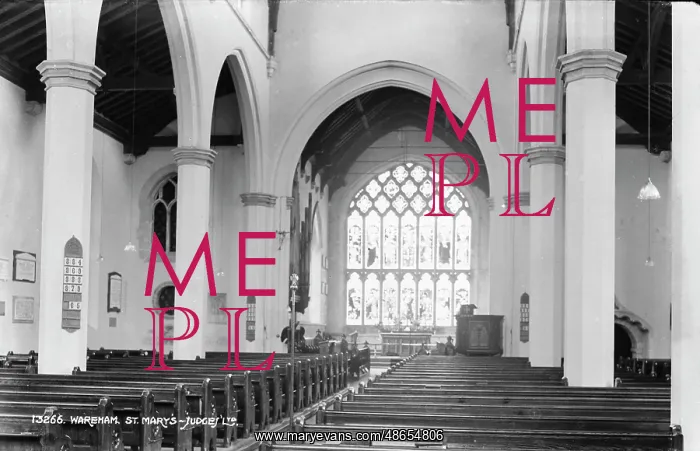 : Interior of St. Mary's Church : Interior of St. Mary's Church