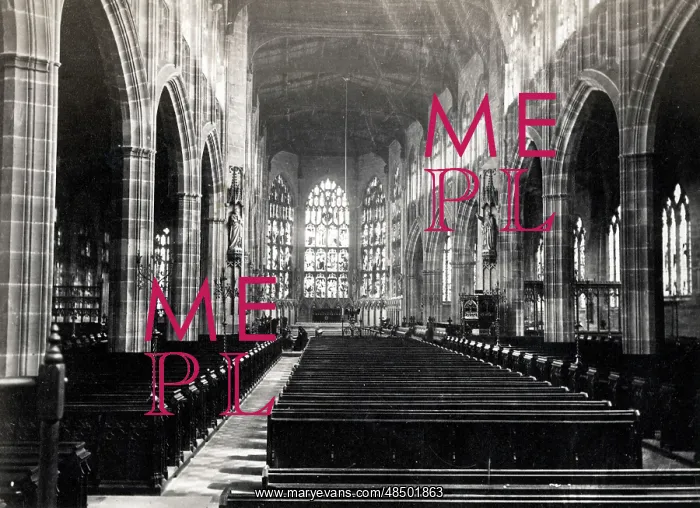 : The Interior of St Michael's Cathedral, Coventry : The Interior of St Michael's Cathedral, Coventry