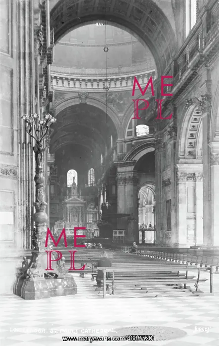 : Interior of St. Paul's Cathedral : Interior of St. Paul's Cathedral