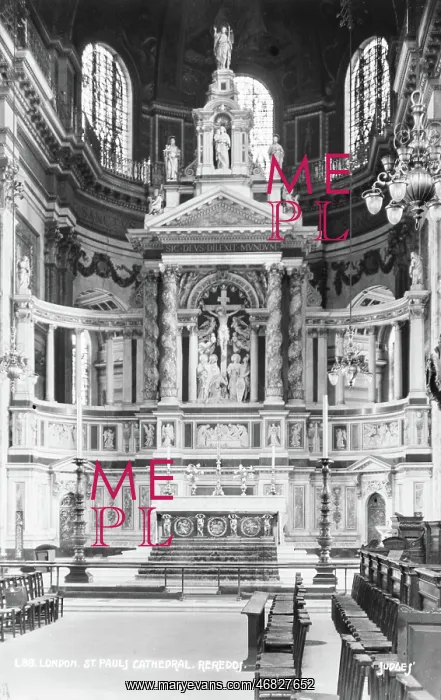 : Interior of St. Paul's Cathedral : Interior of St. Paul's Cathedral