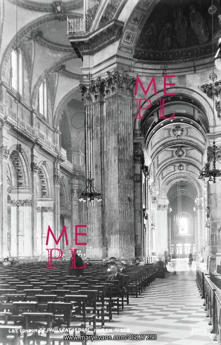  : Interior of St. Paul's Cathedral, North Aisle