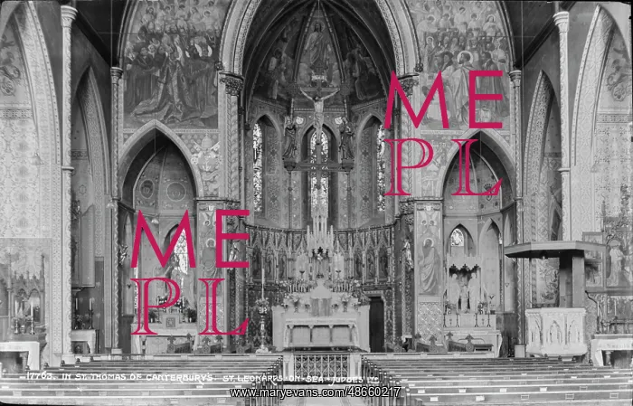 : Interior of St. Thomas of Canterbury Church : Interior of St. Thomas of Canterbury Church