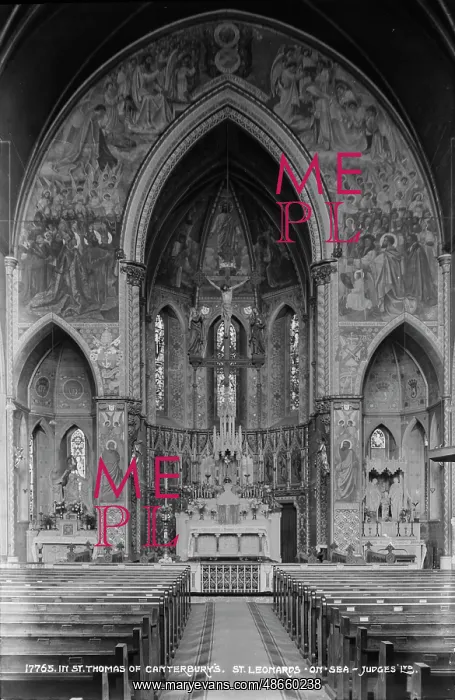 : Interior of St. Thomas of Canterbury Church : Interior of St. Thomas of Canterbury Church