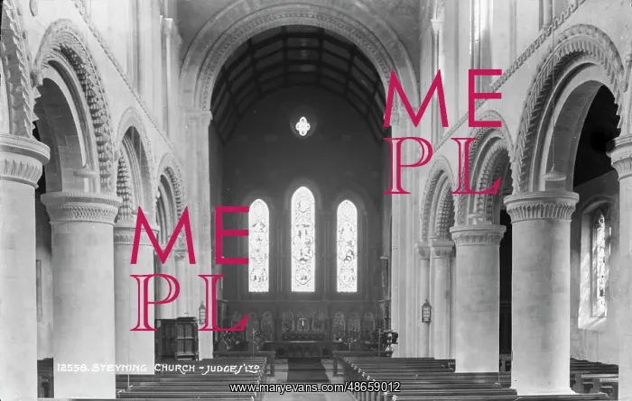  : Interior of Steyning Church