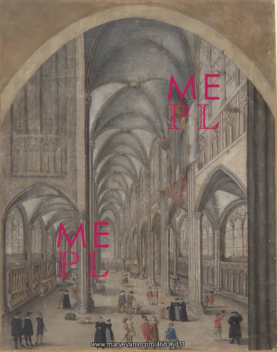 : Interior of Strasbourg Cathedral, ca. 1625?30 : Interior of Strasbourg Cathedral, ca. 1625?30
