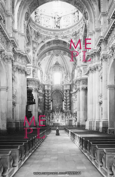 : Interior of the Theatinerkirche in Munich : Interior of the Theatinerkirche in Munich