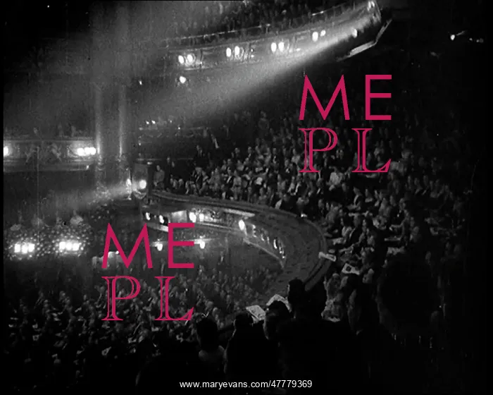 : Interior of a Theatre With A View of a Large : Interior of a Theatre With A View of a Large