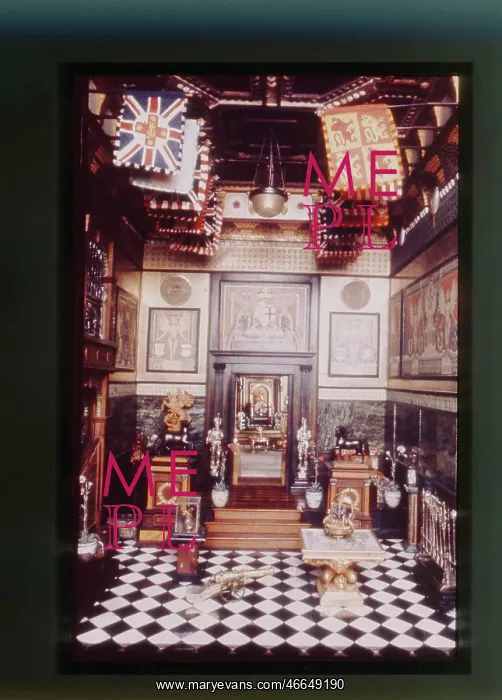 : Interior of Titania's Palace doll's house : Interior of Titania's Palace doll's house