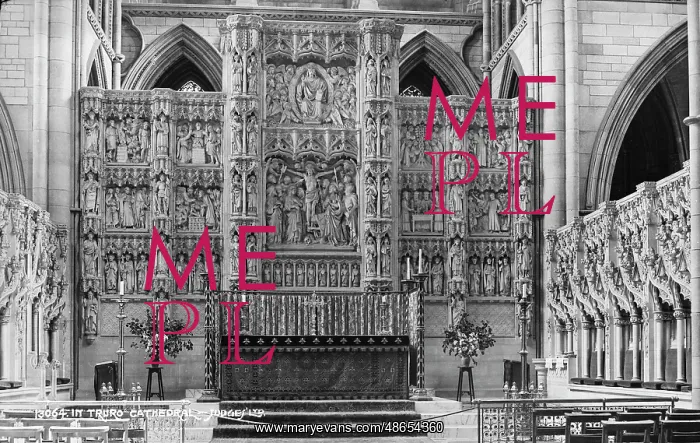 : Interior of Truro Cathedral : Interior of Truro Cathedral