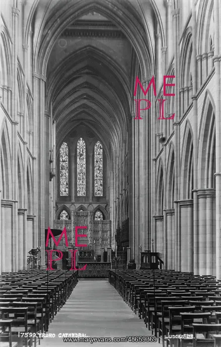 : Interior of Truro Cathedral : Interior of Truro Cathedral