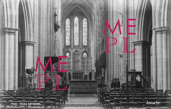 : Interior of Truro Cathedral : Interior of Truro Cathedral