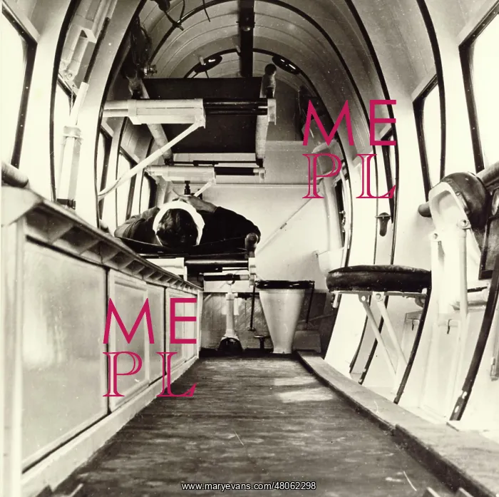 : The interior of a Vickers Vimy Ambulance : The interior of a Vickers Vimy Ambulance