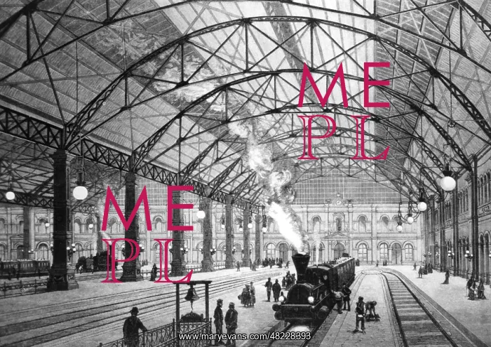: Interior view of the Central Station in Munich : Interior view of the Central Station in Munich