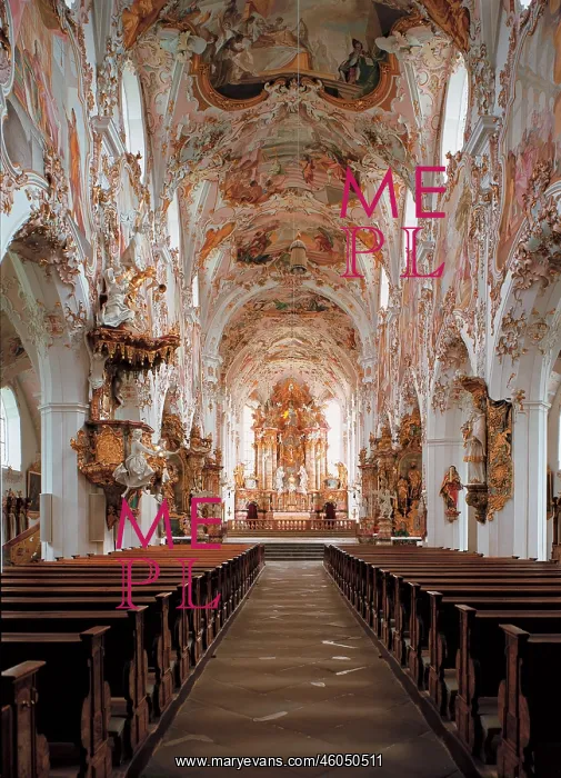 : Interior view of the church : Interior view of the church