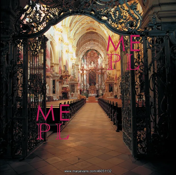  : Interior view of the early-gothic minster