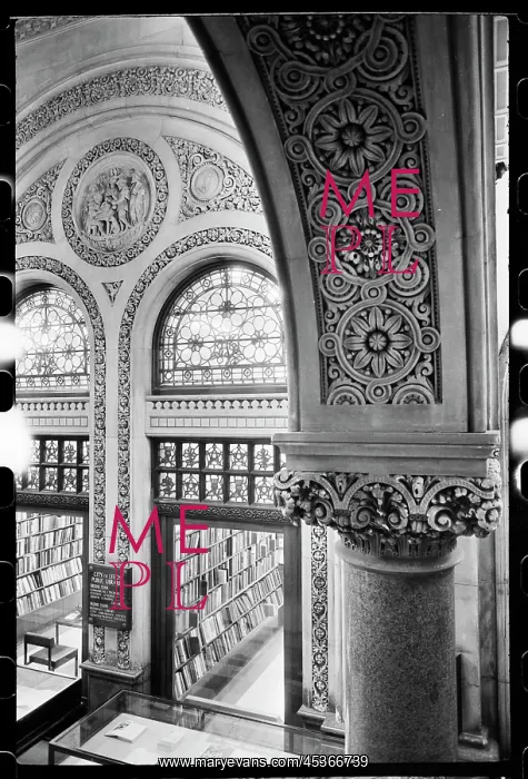 : An interior view of the interior hall at the Municipal : An interior view of the interior hall at the Municipal