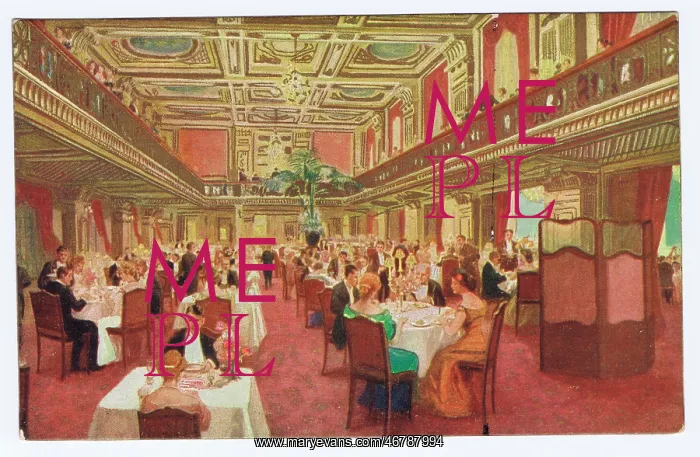 : An interior view of the main restaurant at the Trocadero : An interior view of the main restaurant at the Trocadero