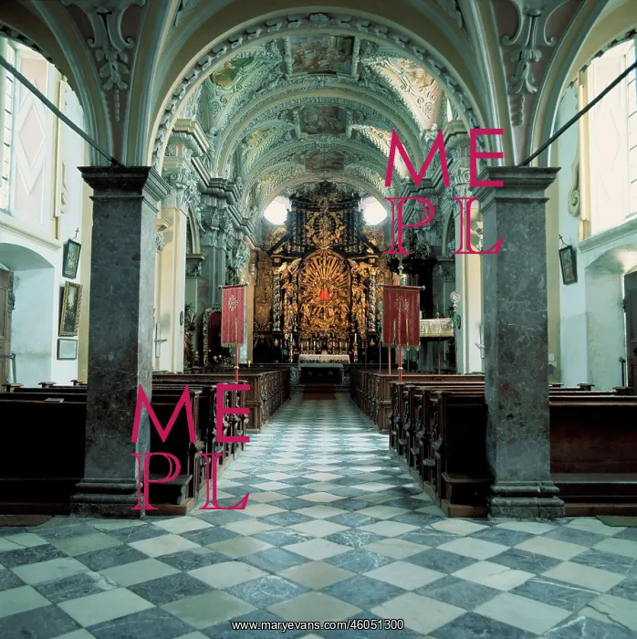  : Interior view of the pilgrimage church
