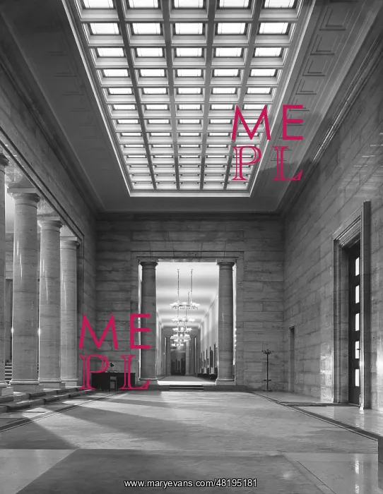 : Interior view of the Reich Chancellery, 1939 : Interior view of the Reich Chancellery, 1939