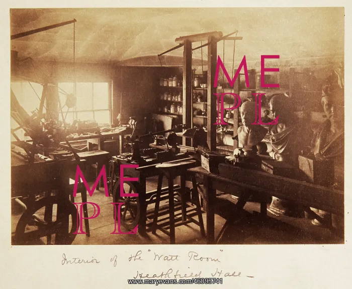 : Interior of the ?Watt Room?, Heathfield Hall : Interior of the ?Watt Room?, Heathfield Hall