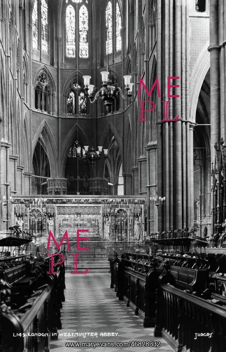 : Interior of Westminster Abbey : Interior of Westminster Abbey