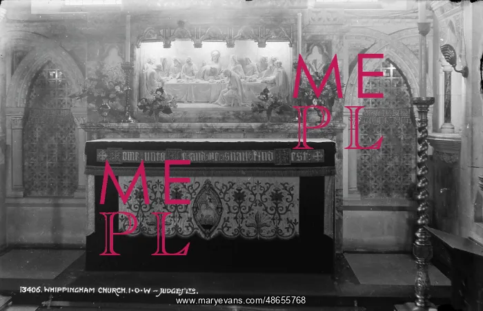 : Interior of Whippingham Church : Interior of Whippingham Church