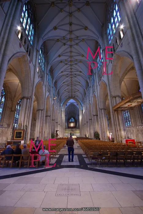 : Interior of York Minster : Interior of York Minster