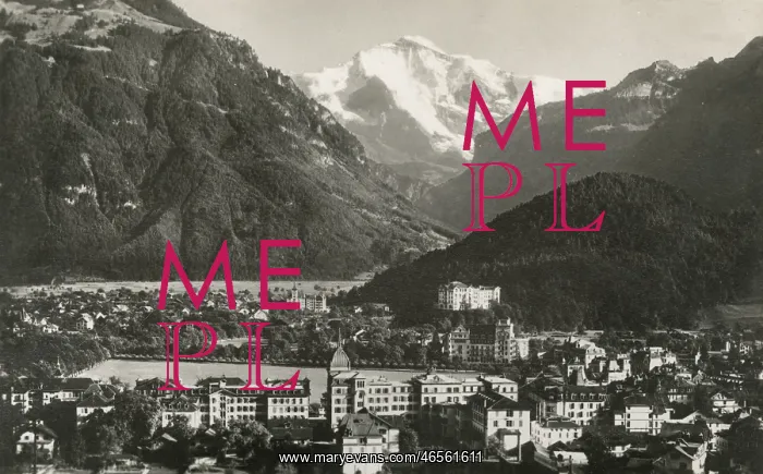 : Interlaken and the Jungfrau Mountain : Interlaken and the Jungfrau Mountain