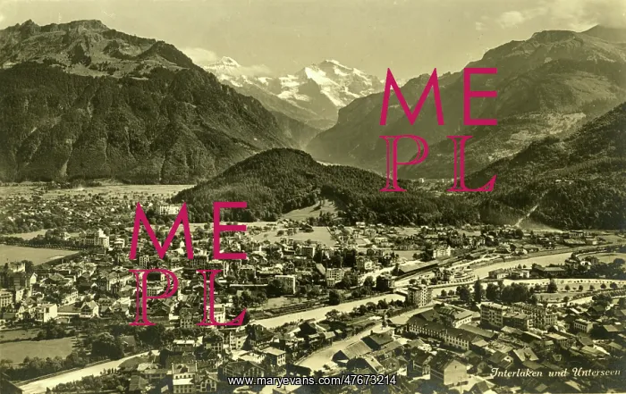  : Interlaken and Unterseen, Bern, Switzerland