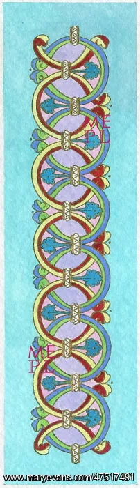 : Interlocking Circles ? bookmark design : Interlocking Circles ? bookmark design