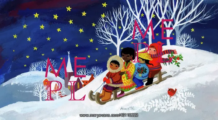  : International Children on Sledge