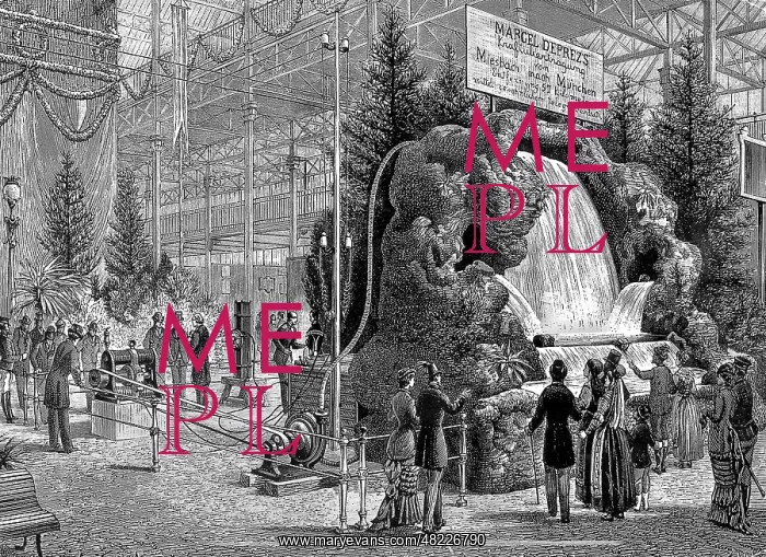 : International Electricity Exhibition in the Glaspalast, 1882 : International Electricity Exhibition in the Glaspalast, 1882