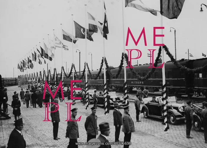: International guests at the Ralley of Victory, 1933 : International guests at the Ralley of Victory, 1933