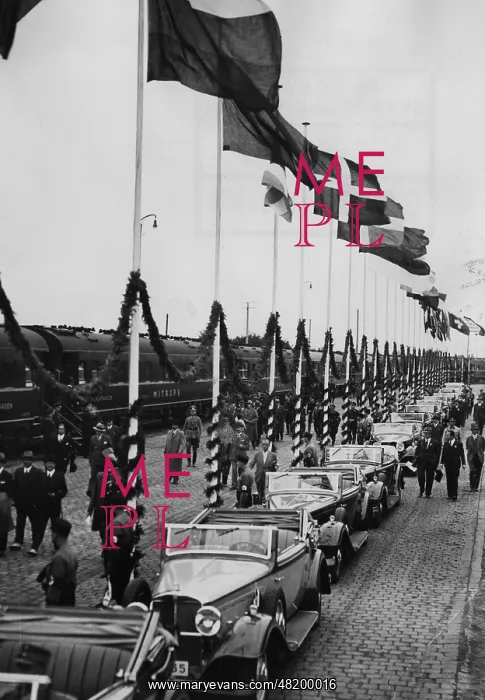 : International guests at the Ralley of Victory, 1933 : International guests at the Ralley of Victory, 1933