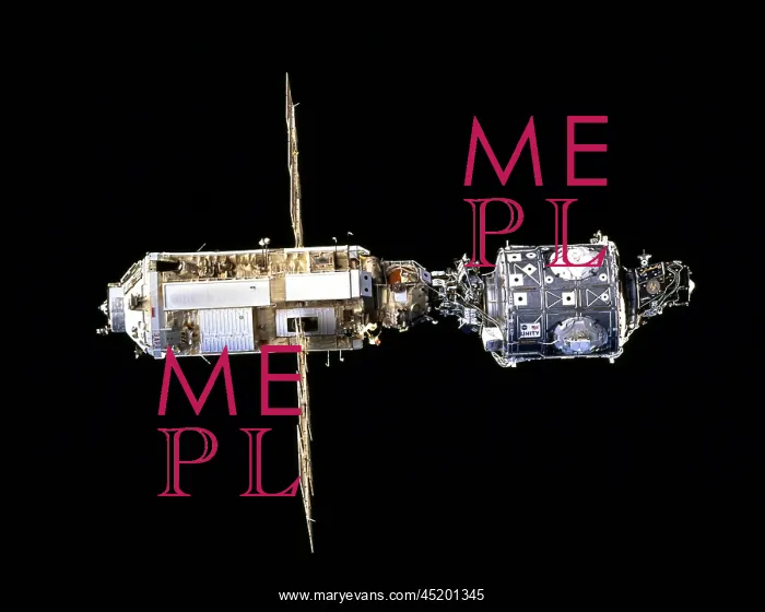 : International Space Station in 1998. The ? : International Space Station in 1998. The ?