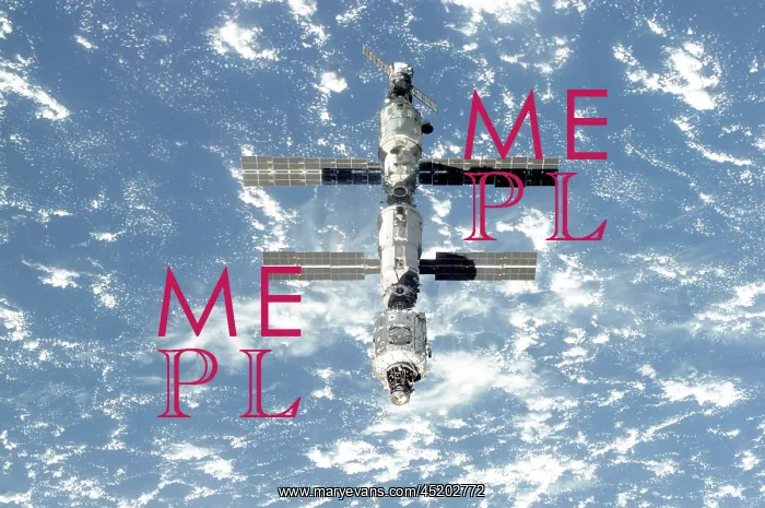 : The International Space Station is seen ? : The International Space Station is seen ?