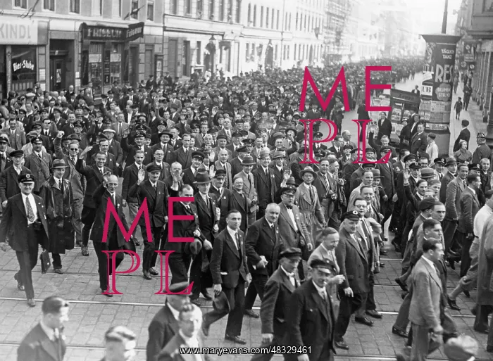 : International Workers Day in Berlin, 1935 : International Workers Day in Berlin, 1935