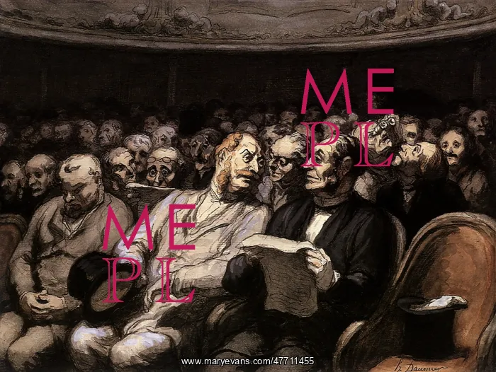  : The Interval at the Theatre Francais