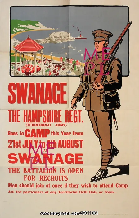 : Interwar Period Recruiting poster : Interwar Period Recruiting poster