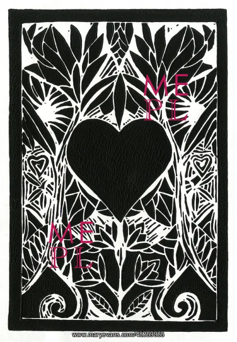 : An intricate heart design : An intricate heart design